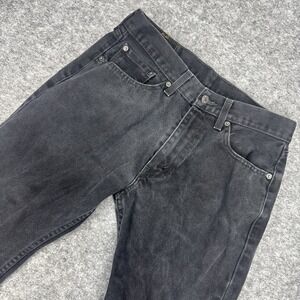 Levis 505‎ Jeans Mens 32x32 Black Waterless Straight Fit Stretch Denim Pants